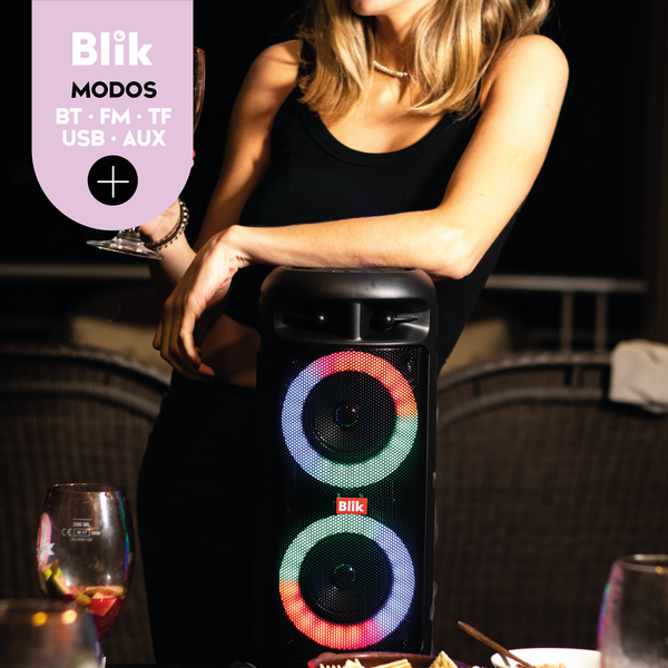 Parlante Bluetooth Karaoke Con Microfono Blik Upsound3 23.990 - Image 9