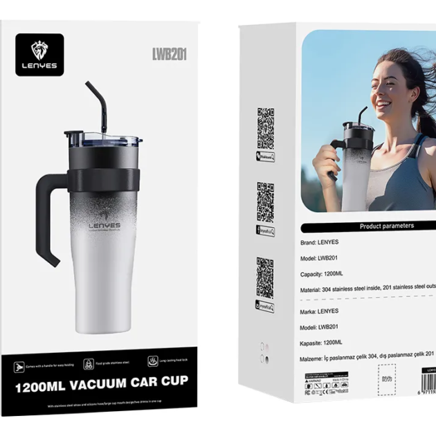 Vaso Mug Lenyes Lwb201r 1200 Ml